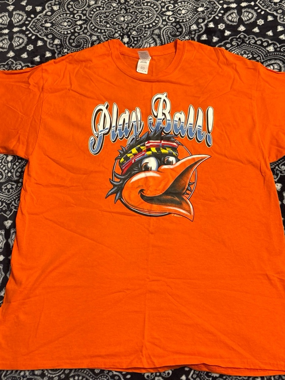 MLB Orioles "Play Ball!" Graphic Short Sleeve Tee